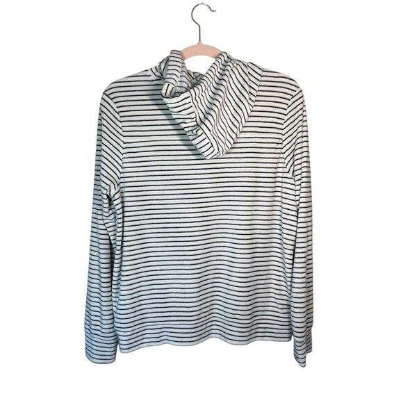VINEYARD VINES Striped Terry Hoodie Womens Size shep shirt Small Preppy - Picture 5 of 12